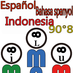 90°8 .スペイン語...インドネシア